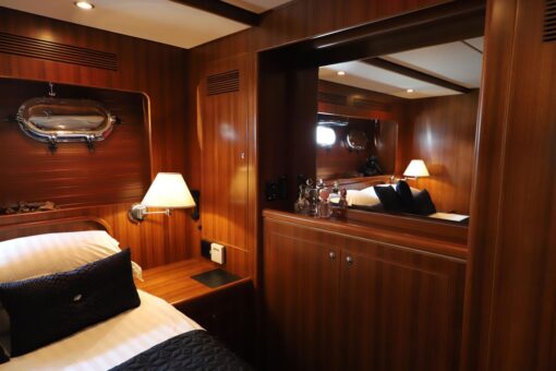 2011 Nordhavn 55 - Aquaholic - The Bedroom - The Cabin - Single Bed 5