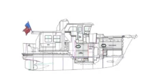 2001 Nordhavn 40 Egret - Blueprint