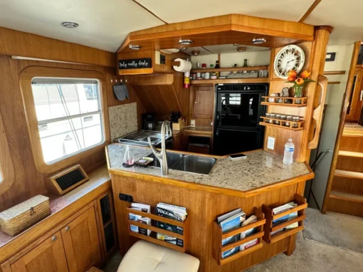 1999 Nordhavn 40 - Truly - The Galley - The Kitchen