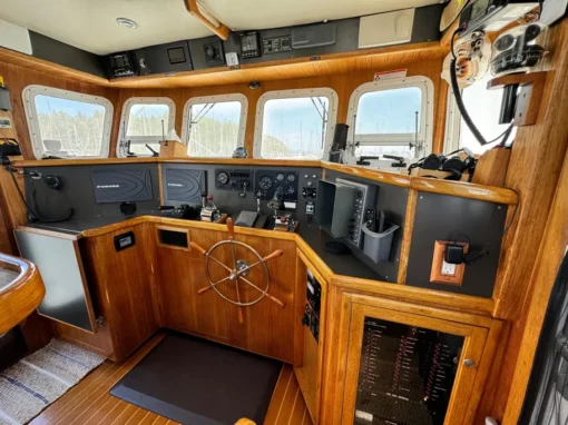 1999 Nordhavn 40 - Truly - The Helm - The Cockpit - The Boat Controls 2