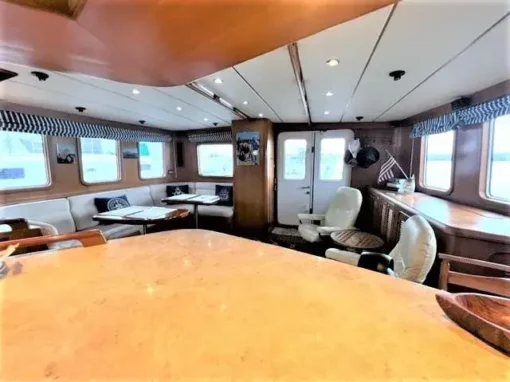 1997 Nordhavn 62 - KARIWA - The Galley - The Saloon