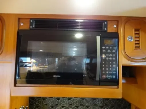 1997 Nordhavn 62 - KARIWA - The Galley - The Kitchen - Microwave