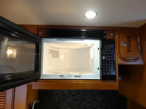 1997 Nordhavn 62 - KARIWA - The Galley - The Kitchen - Microwave 2