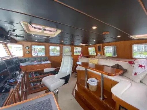 1997 Nordhavn 62 - KARIWA - The Yacht Controls - The Cockpit - The Helm