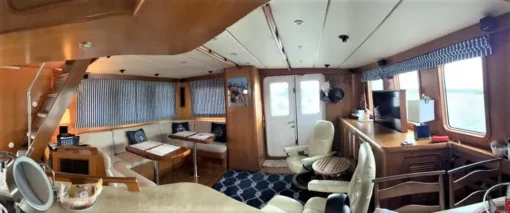 1997 Nordhavn 62 - KARIWA - The Saloon - The Living Area 2