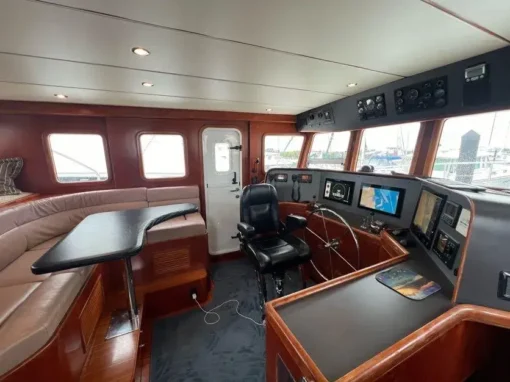 2006 Nordhavn N47 - SEA STAR - The Yacht Controls - The Helm - The Cockpit