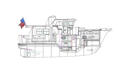 2000 Nordhavn 40 - BESO - Blueprints