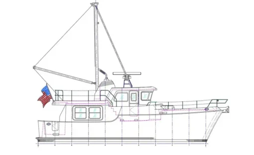 2000 Nordhavn 40 - BESO - Blueprints