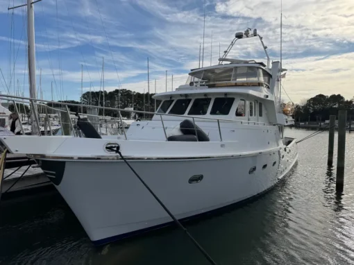 1999 Nordhavn 57 - Festus - Starboard Side