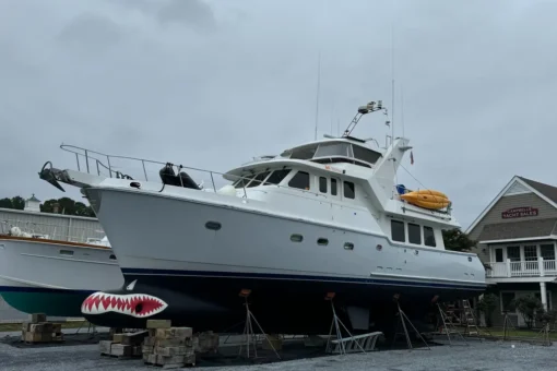 1999 Nordhavn 57 - Festus - The Starboard Side