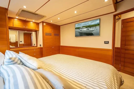 2020 Nordhavn 63 - Amnesia - The Bedroom - Single Bed - Cabin