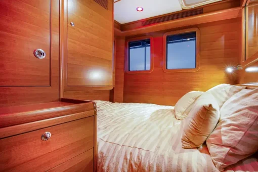 2020 Nordhavn 63 - Amnesia - The Bedroom - Single Bed - Cabin