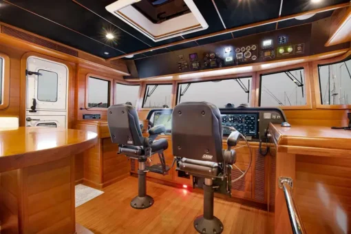 2020 Nordhavn 63 - Amnesia - The Cockpit - The Helm