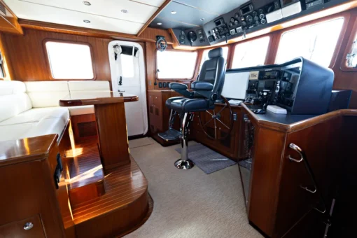 2007 Nordhavn 55 Mermaid Monster - The Yacht Controls - The Helm