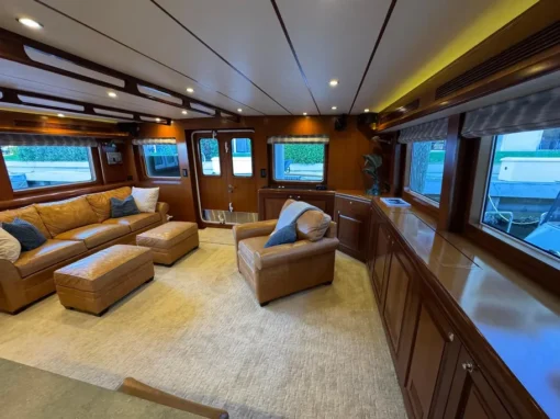 2008 Nordhavn 64 – Zulu - Living Area - The Saloon 3