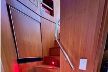 2003 Nordhavn 47 - Adagio - Companionway Stairs to Pilothouse
