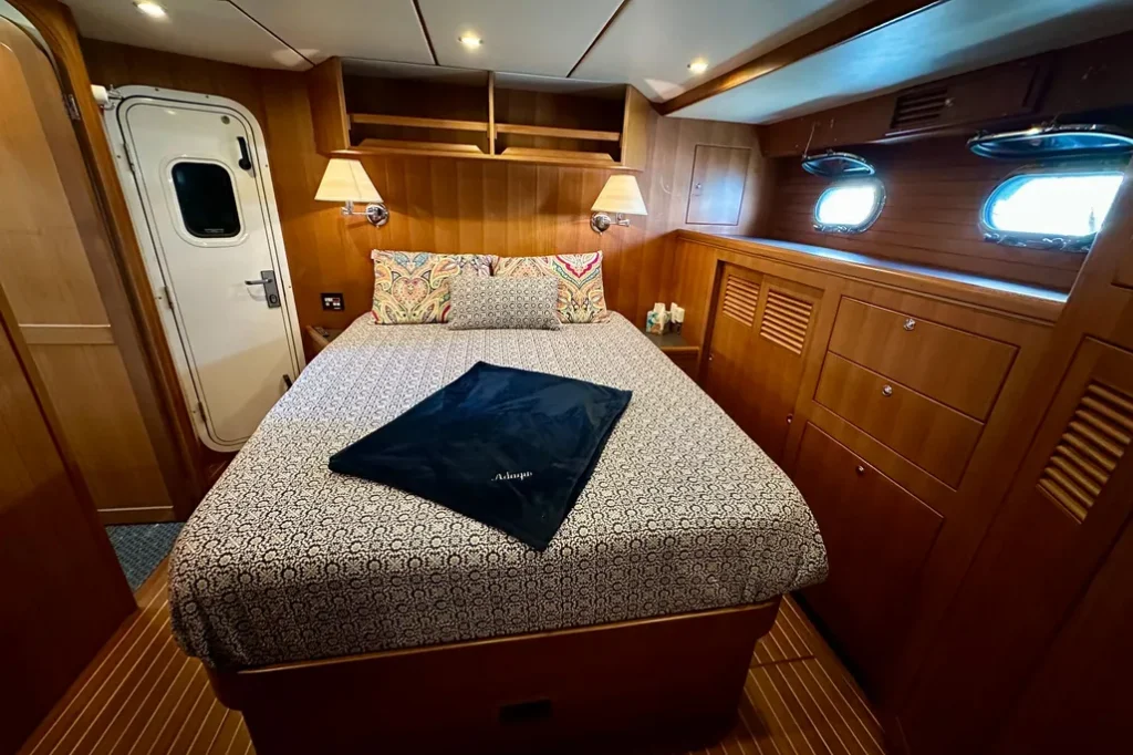 2003 Nordhavn 47 - Adagio - Master Stateroom with Queen Berth