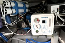 2001 Nordhavn 40 - Wayward Snug - Rainman modular water maker with RO membranes and control panel