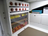 2017 Nordhavn 60 - REDEEMED 40 - Electrical control panel in a 2017 Nordhavn 60 yacht.