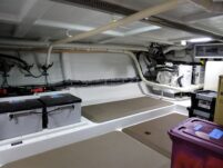 2017 Nordhavn 60 - REDEEMED 41 - Interior of a 2017 Nordhavn 60 with technical equipment and storage space.