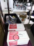 2017 Nordhavn 60 - REDEEMED 50 - Spare parts and accessories in a boat engine room, including Lugger parts and cables.